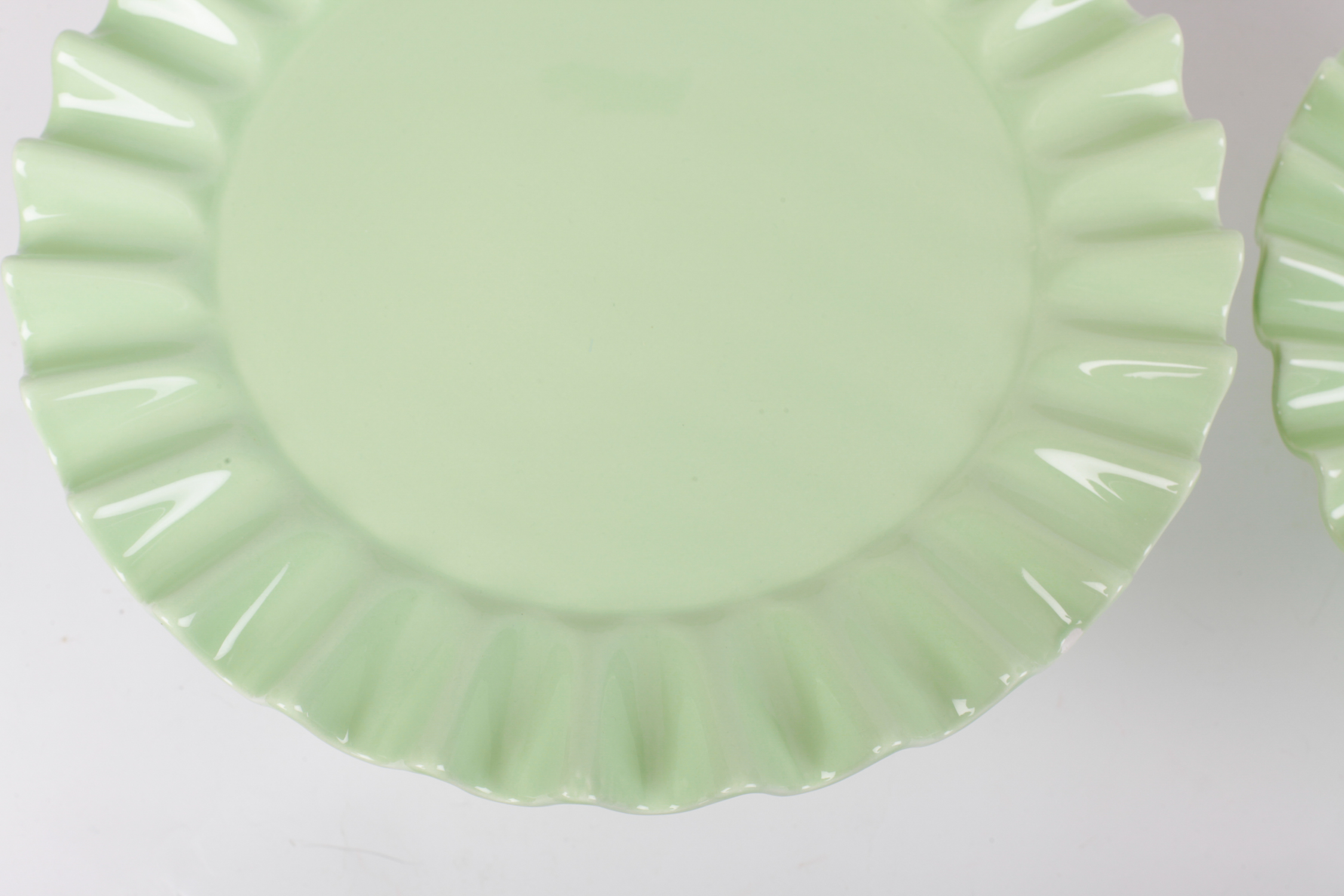 Boulangerie Cake Plate Pair