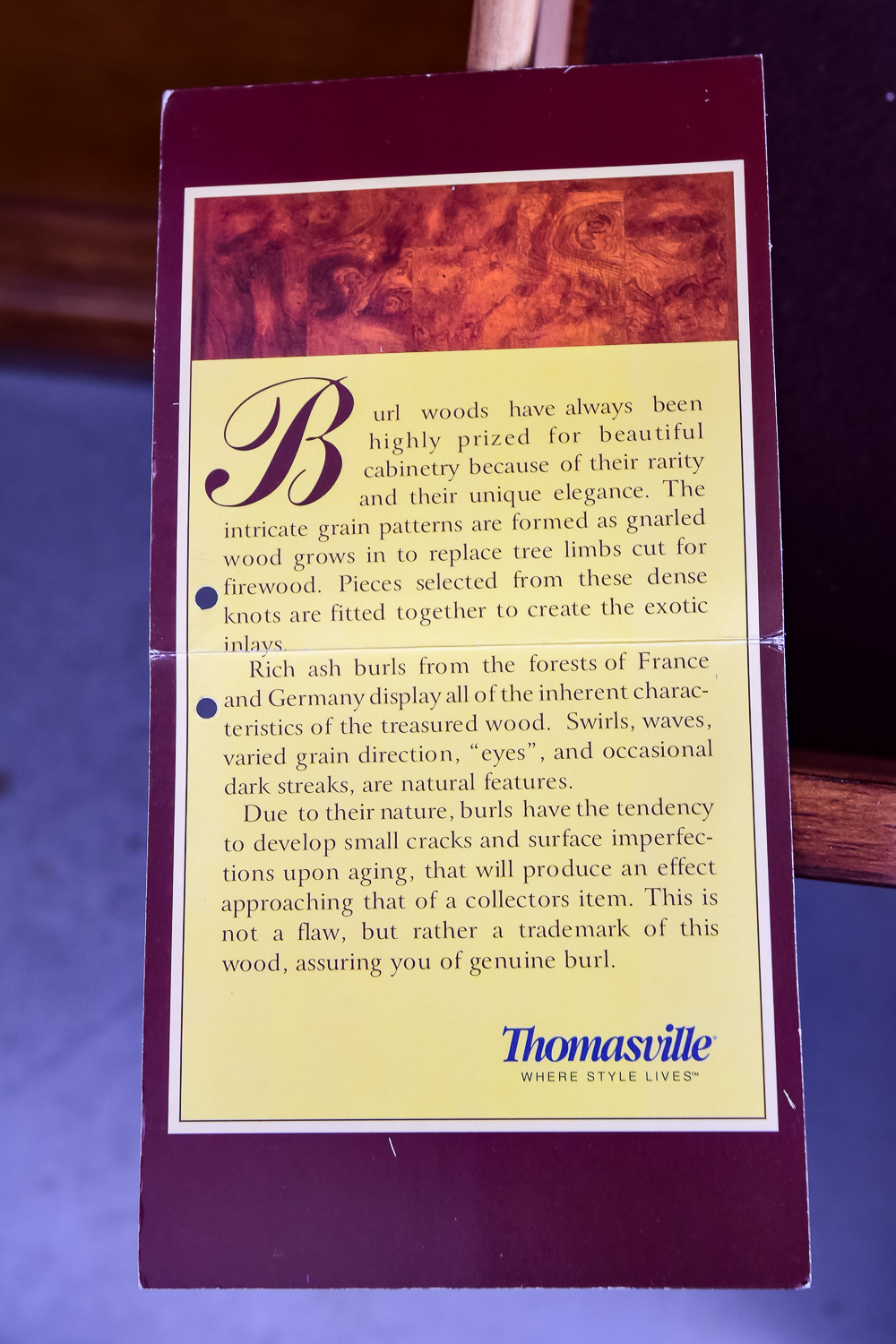 Thomasville Villa Soleil Hutch