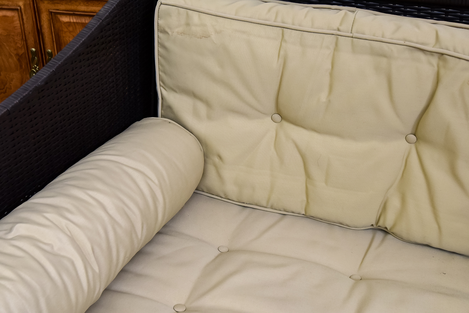 Hampton Bay Outdoor Daybed with Canopy