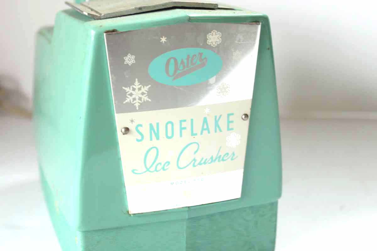 Vintage Oster Snowflake Ice Crusher