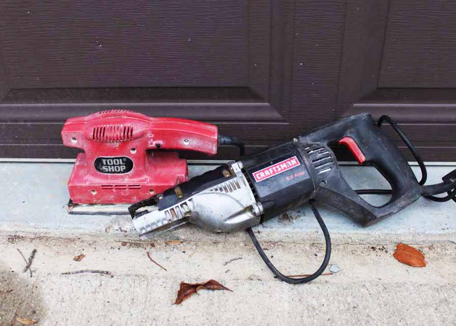 Reciprocating Saw and Power Sheet Sander
