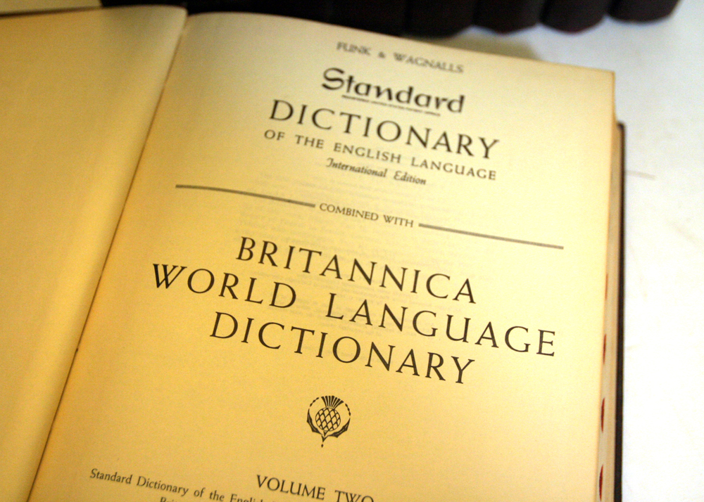 Vintage Leather Bound Britannica Reference Books