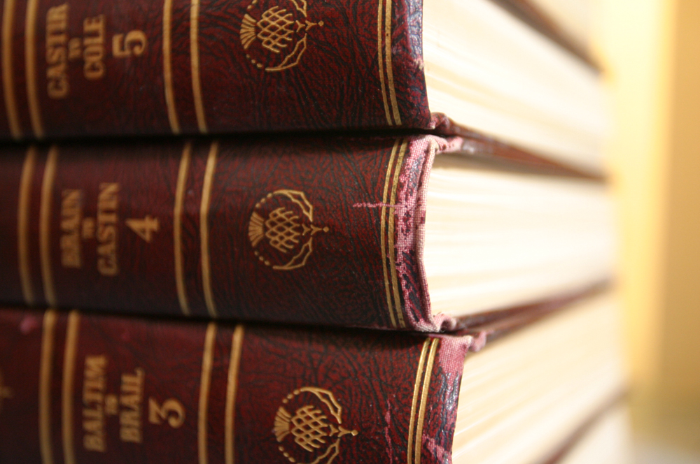 Complete Set of 1960 Leather Bound Encyclopedia Britannica