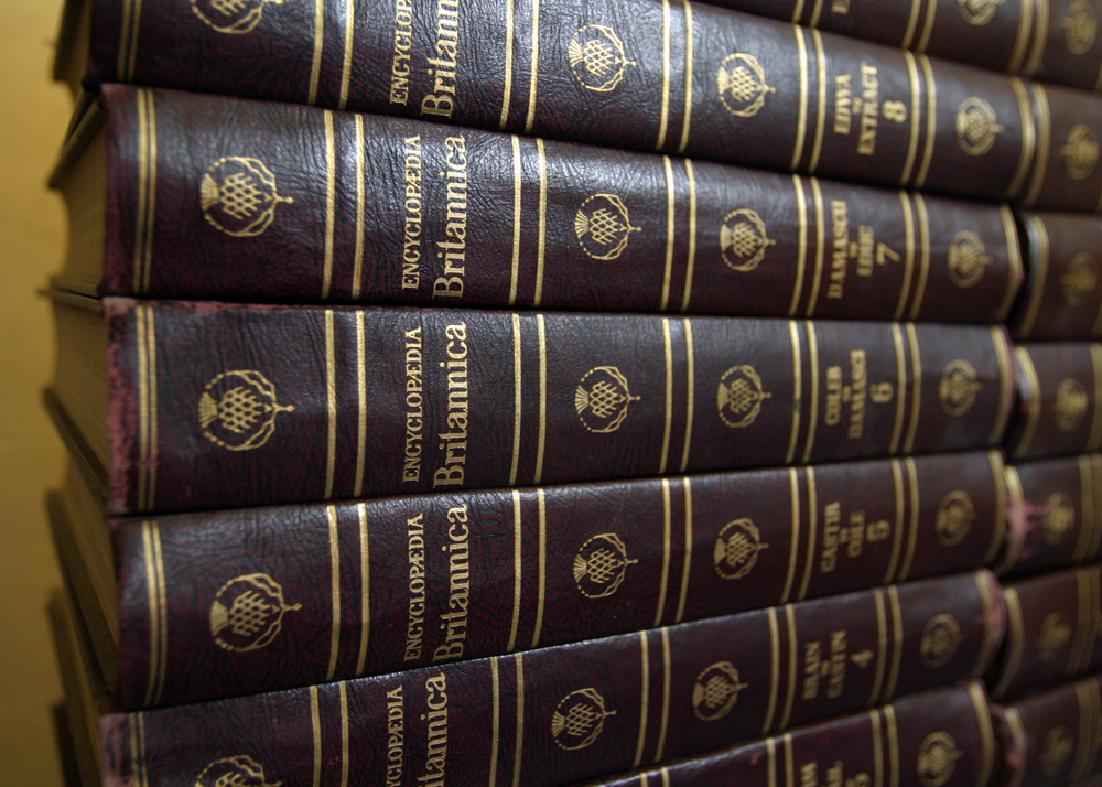 Complete Set of 1960 Leather Bound Encyclopedia Britannica