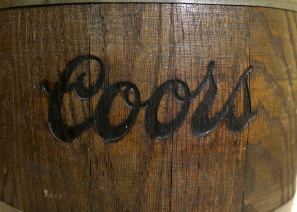 Vintage Coors Keg Barrel