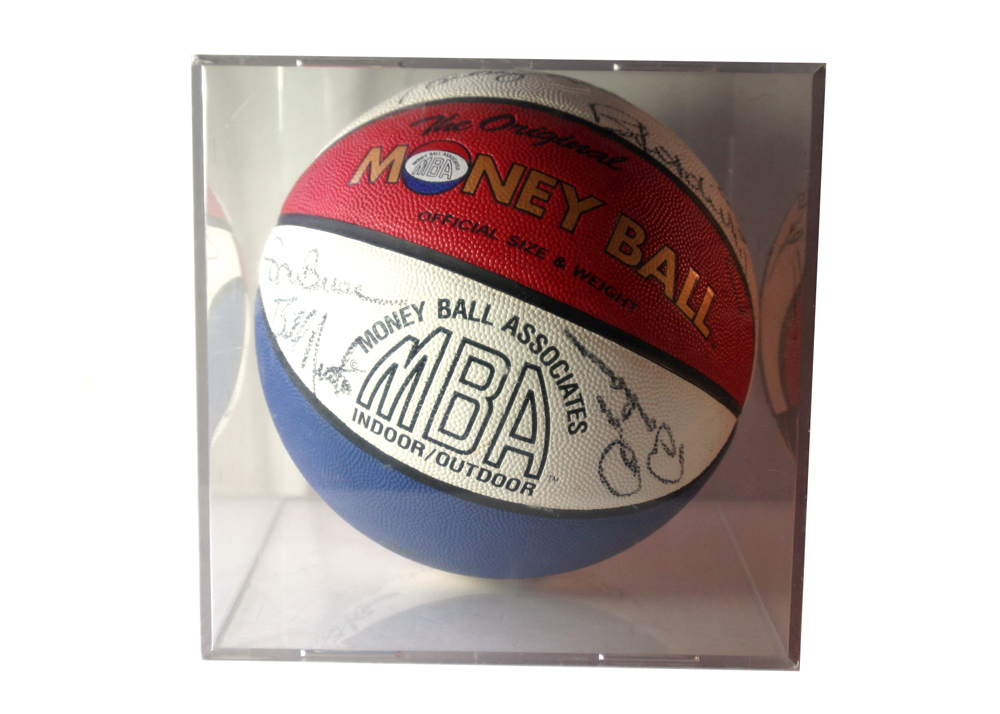 ABA Indiana Pacers Autographed Basketball with Certificate