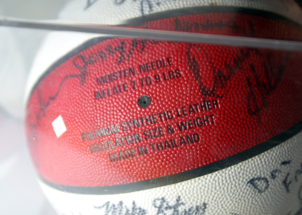 ABA Indiana Pacers Autographed Basketball with Certificate