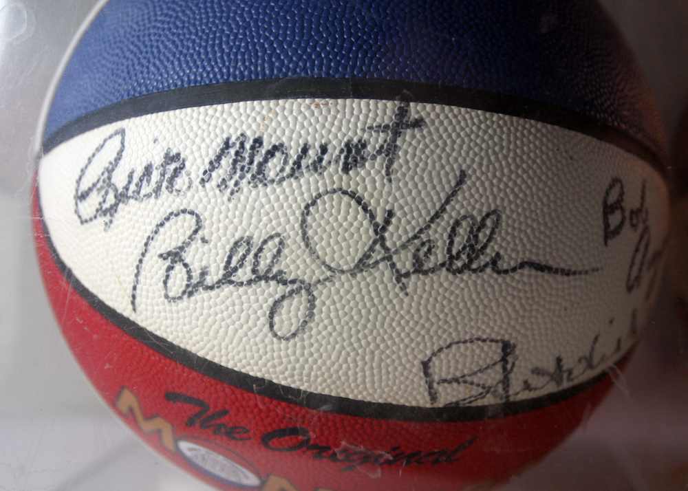 ABA Indiana Pacers Autographed Basketball with Certificate
