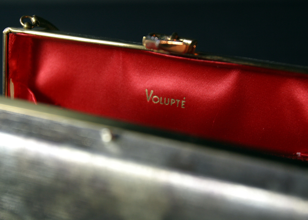 Vintage Volupte Metal Clutch