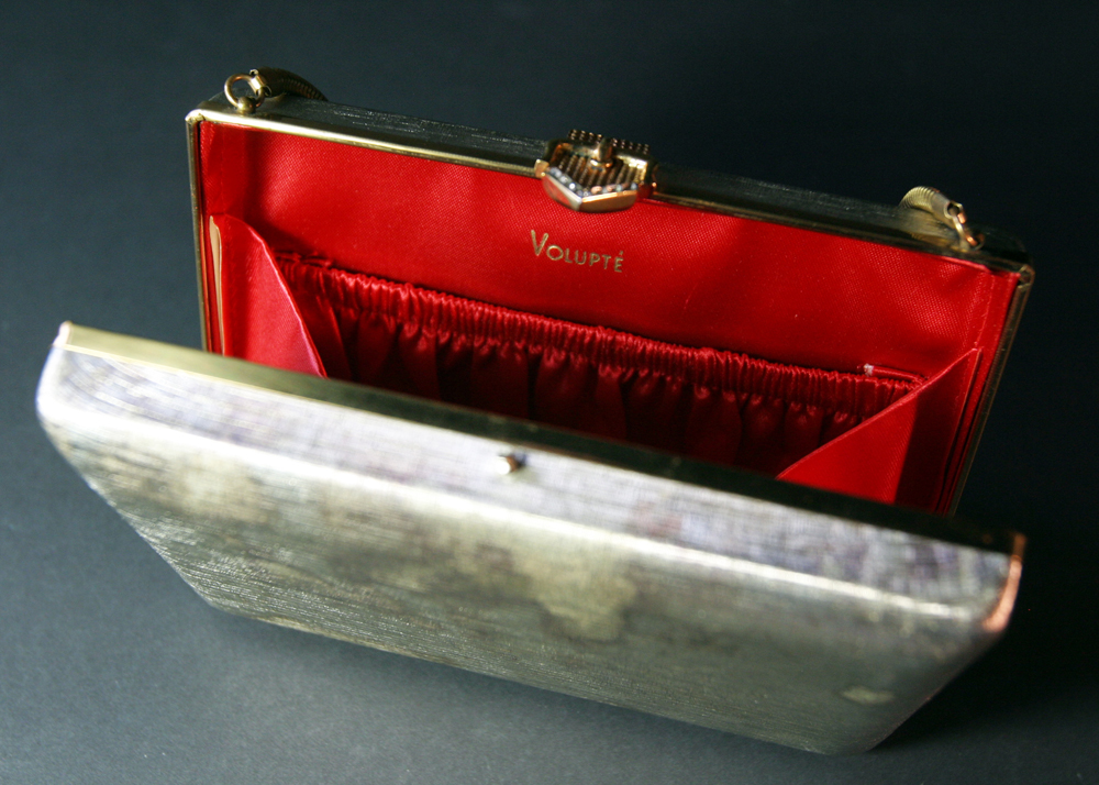 Vintage Volupte Metal Clutch