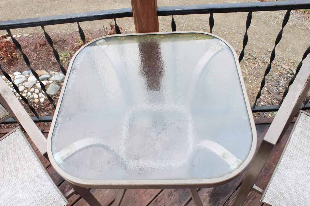 Metal Framed Patio Bistro Set