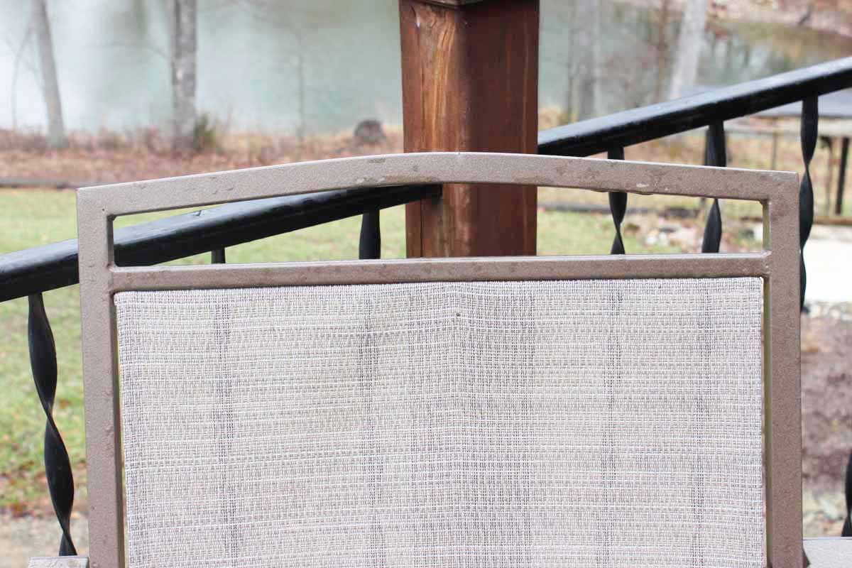 Metal Frame Patio Bistro Set