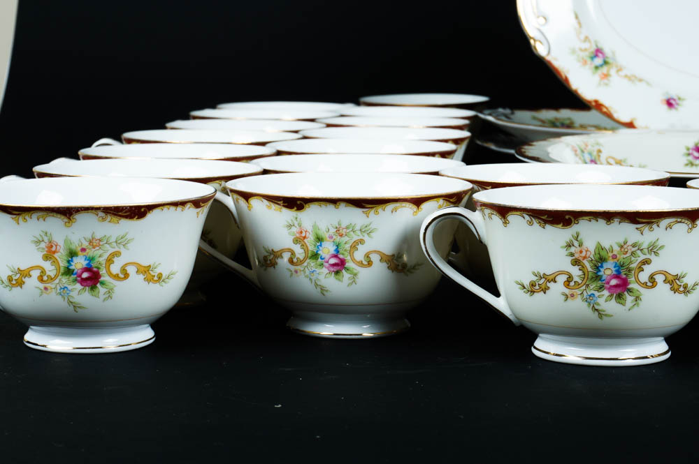 97 Piece Harmony House China Set in "Wembley"
