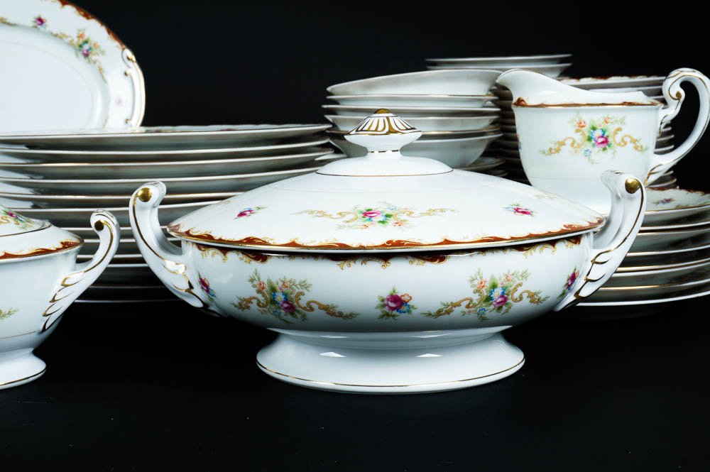 97 Piece Harmony House China Set in "Wembley"