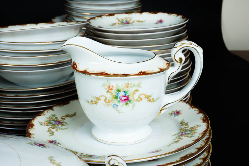 97 Piece Harmony House China Set in "Wembley"