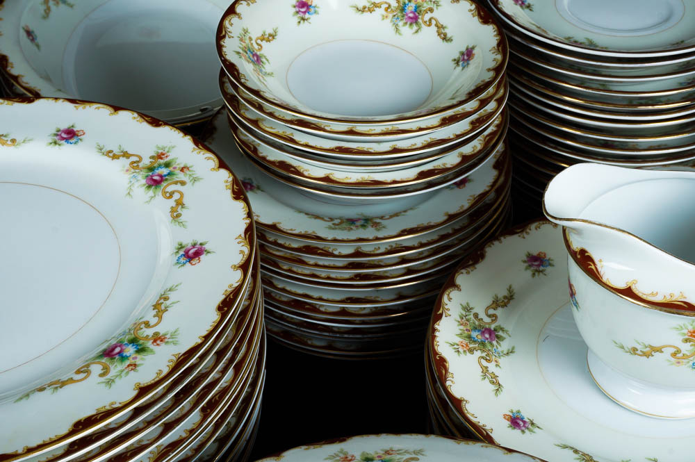 97 Piece Harmony House China Set in "Wembley"