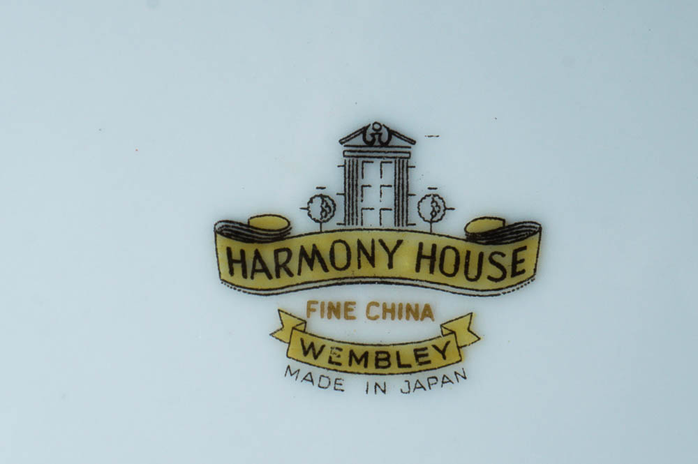 97 Piece Harmony House China Set in "Wembley"