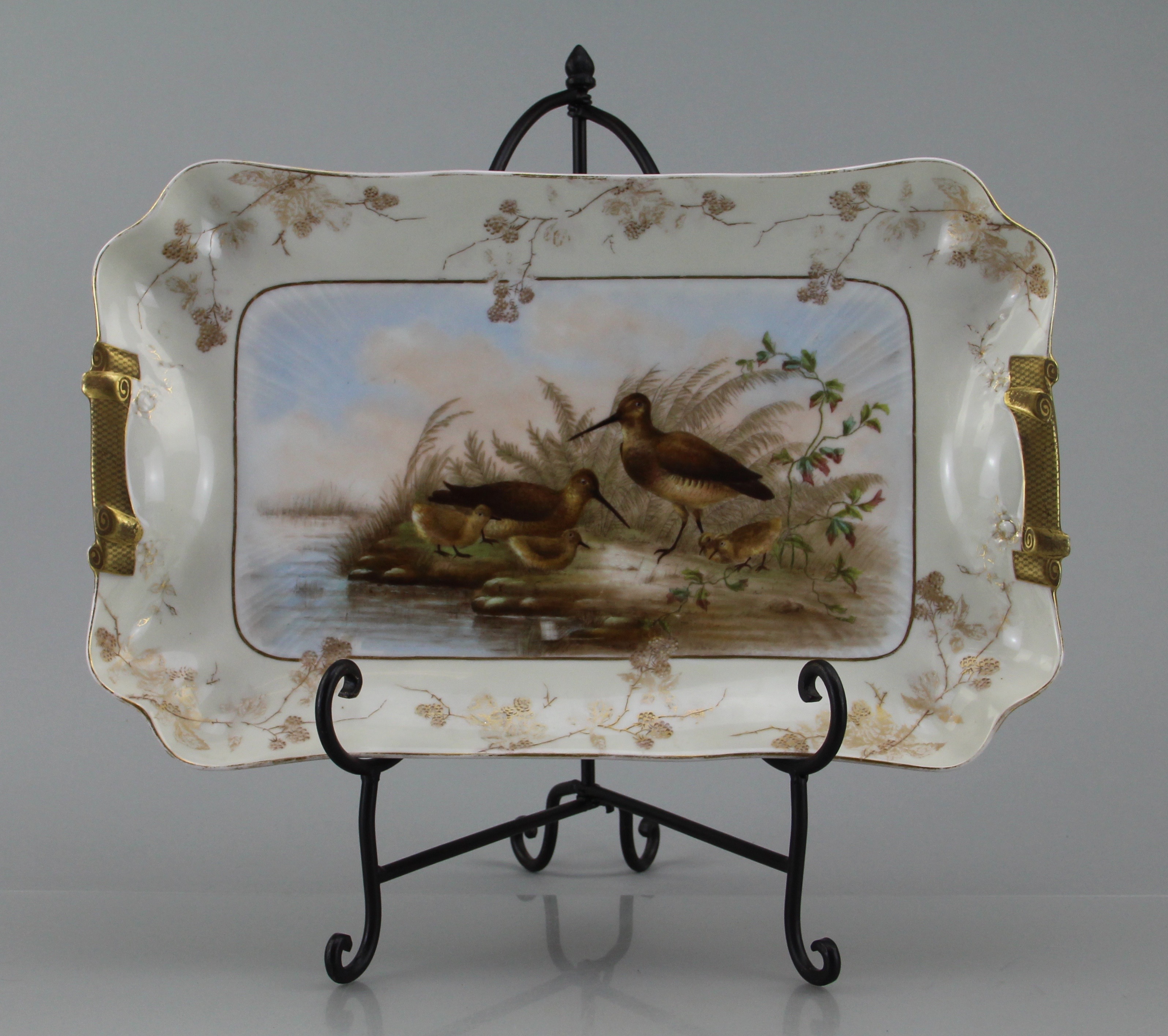 Antique Haviland Limoges Set of Bird Themed China