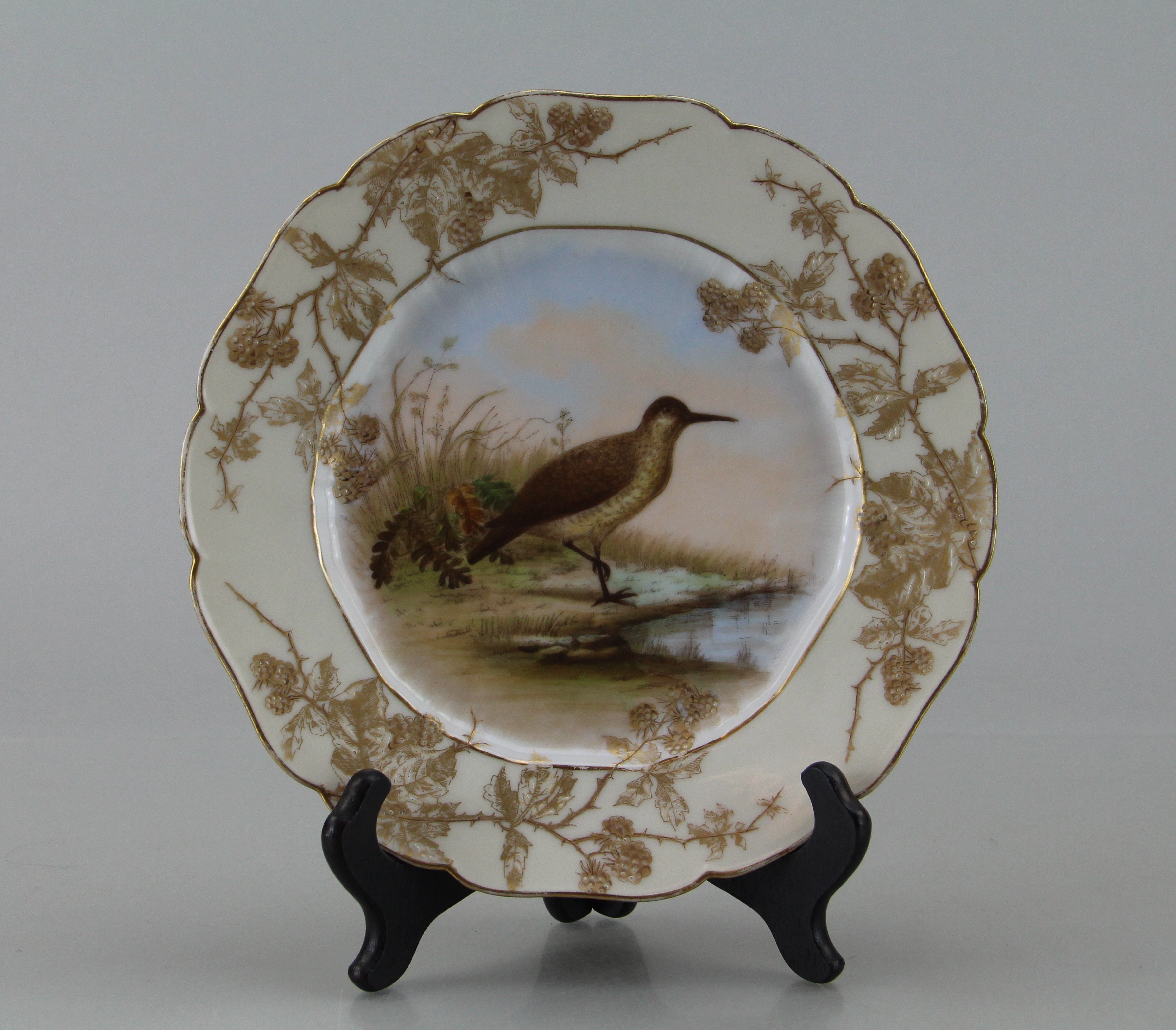 Antique Haviland Limoges Set of Bird Themed China
