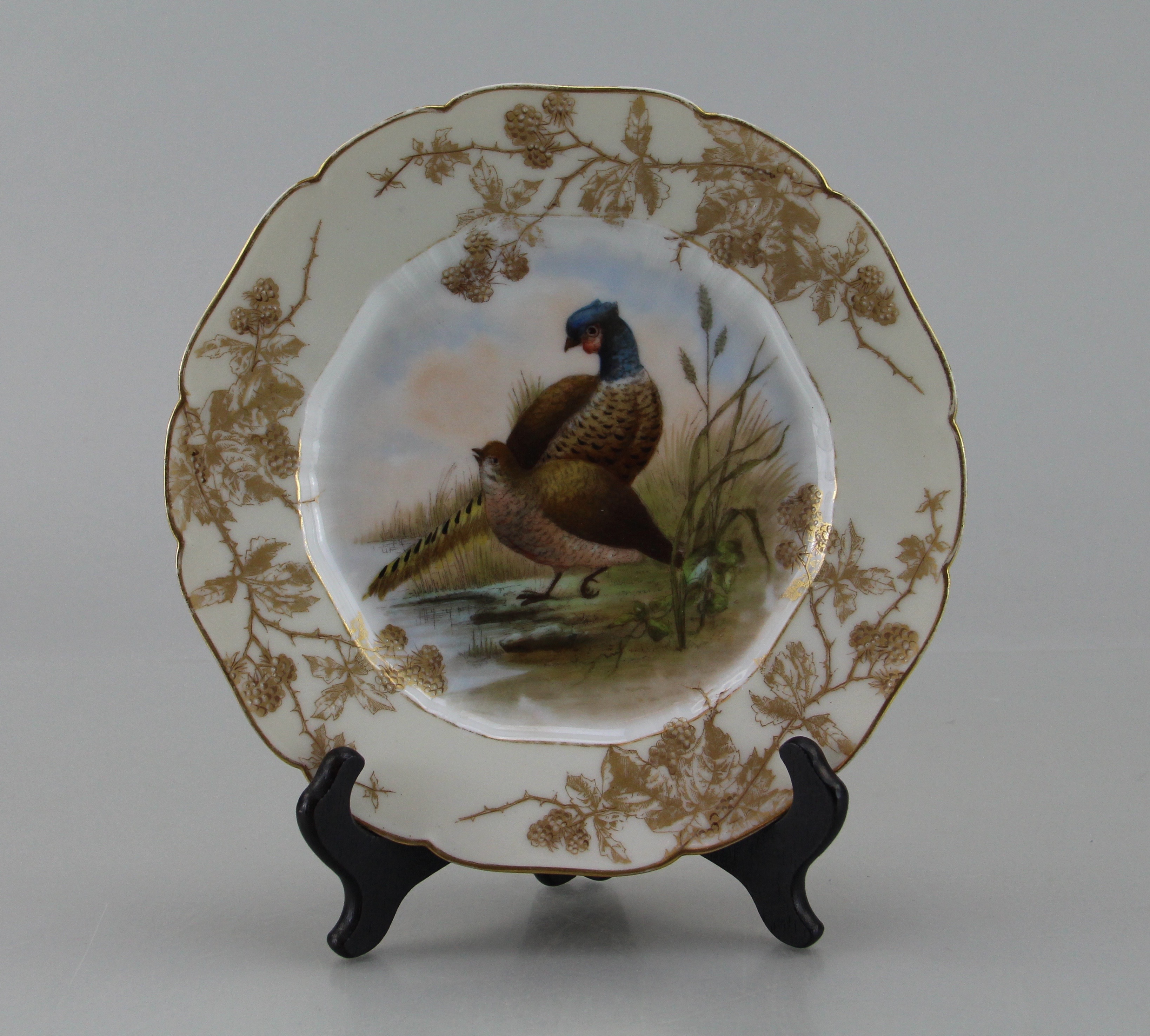 Antique Haviland Limoges Set of Bird Themed China