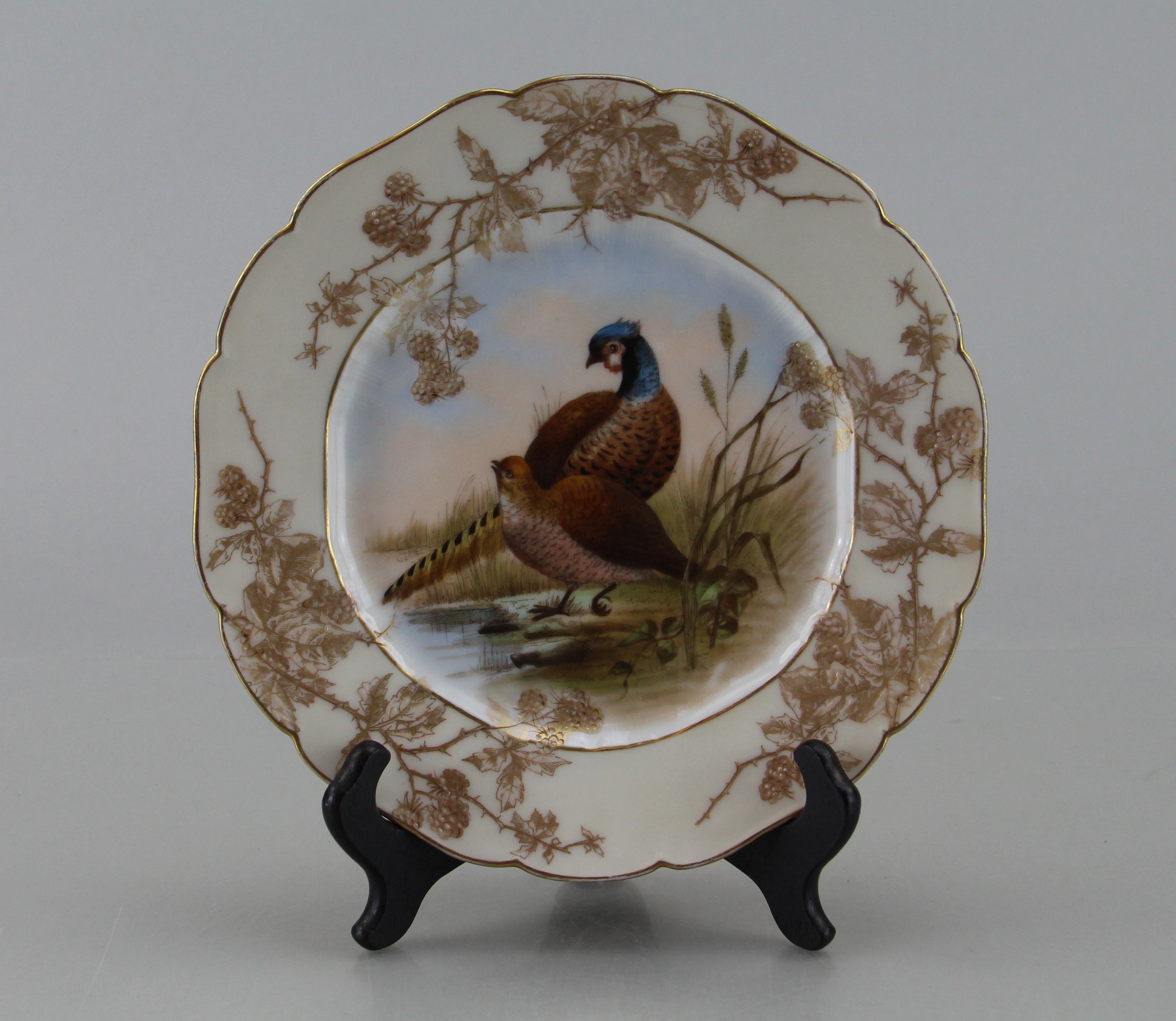 Antique Haviland Limoges Set of Bird Themed China