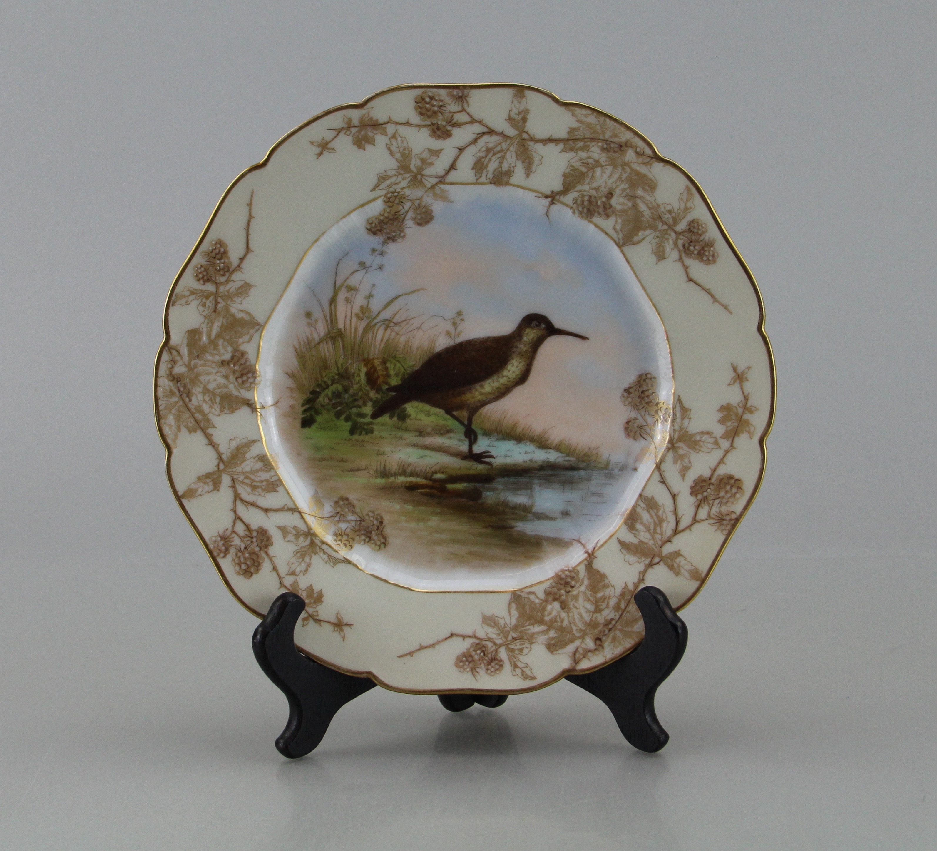 Antique Haviland Limoges Set of Bird Themed China