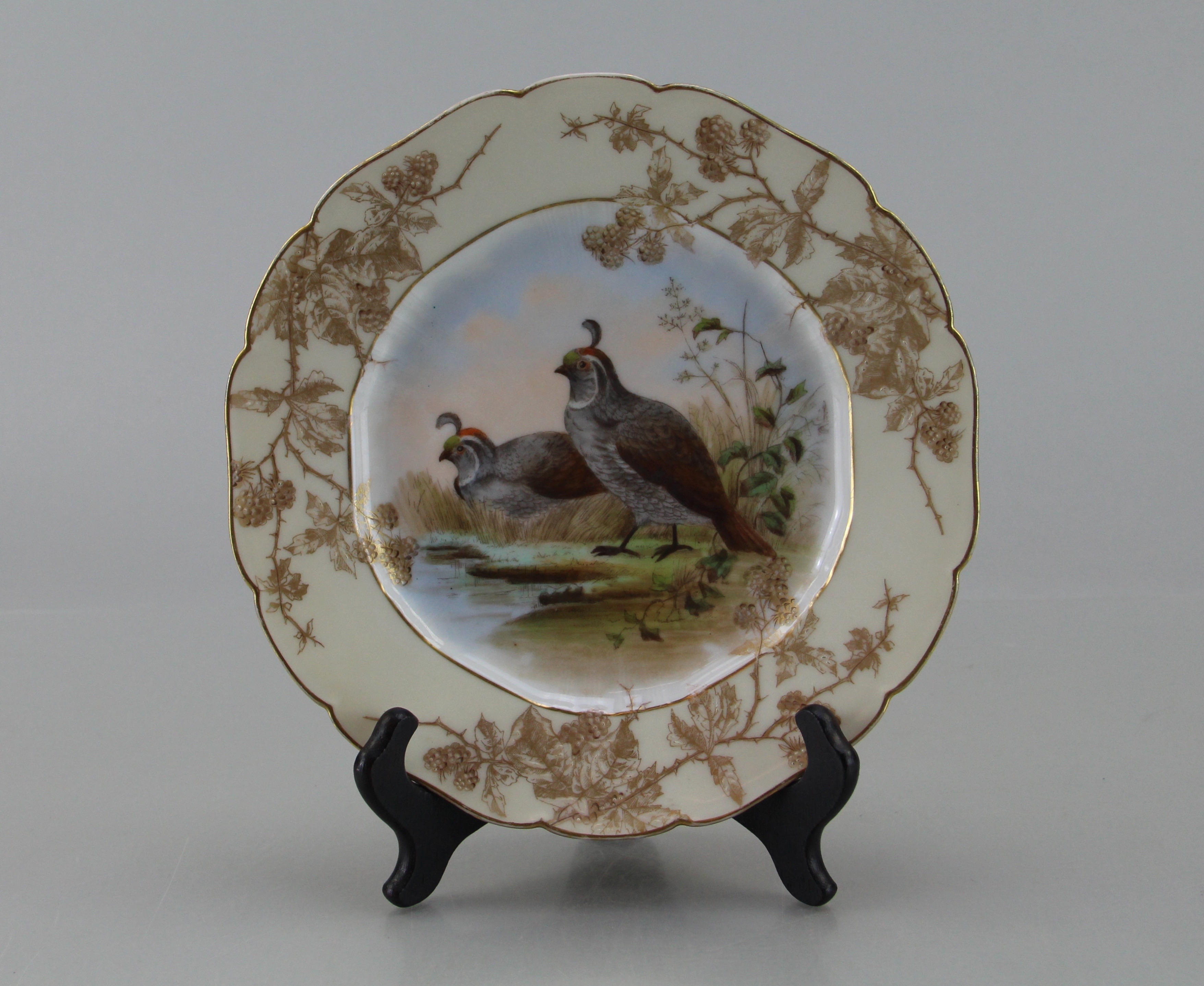 Antique Haviland Limoges Set of Bird Themed China