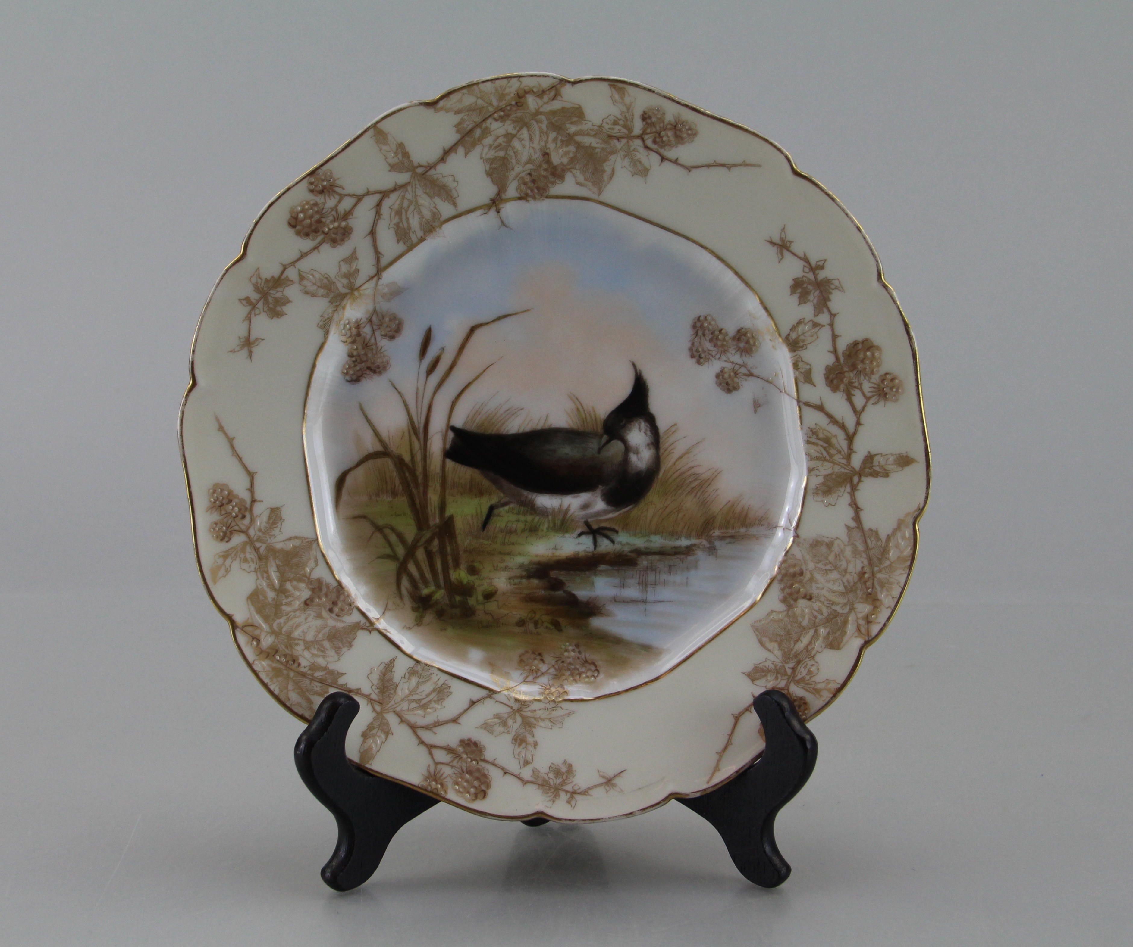 Antique Haviland Limoges Set of Bird Themed China