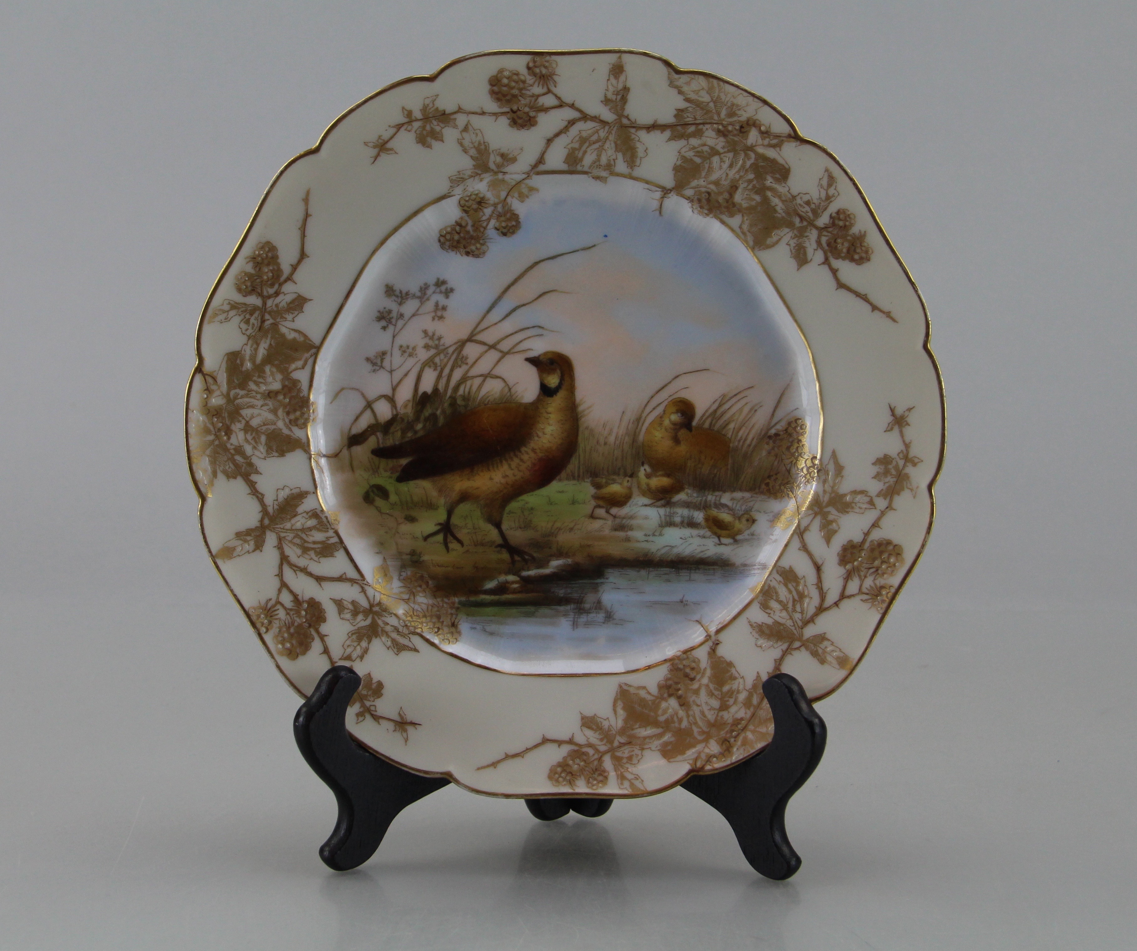 Antique Haviland Limoges Set of Bird Themed China