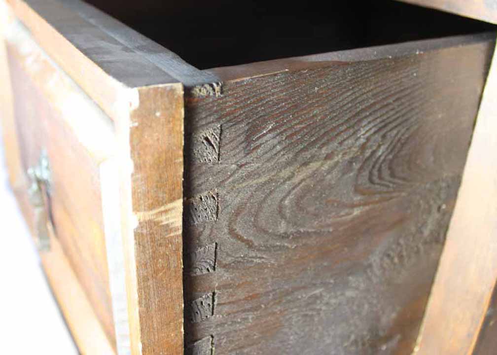 Antique Handcrafted Mexican Desk