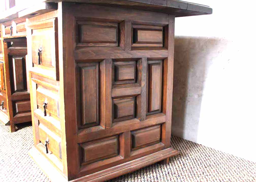 Antique Handcrafted Mexican Desk