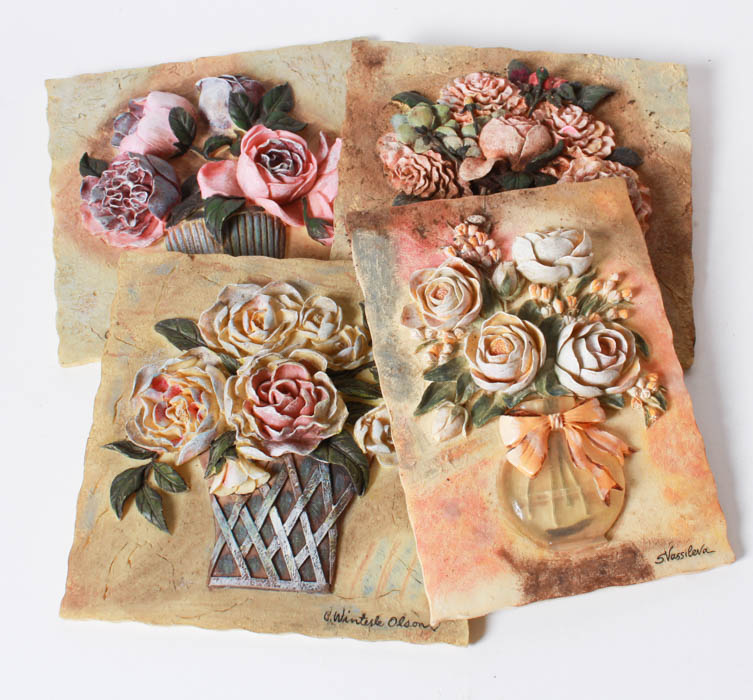 Pink and Maroon Home Decor