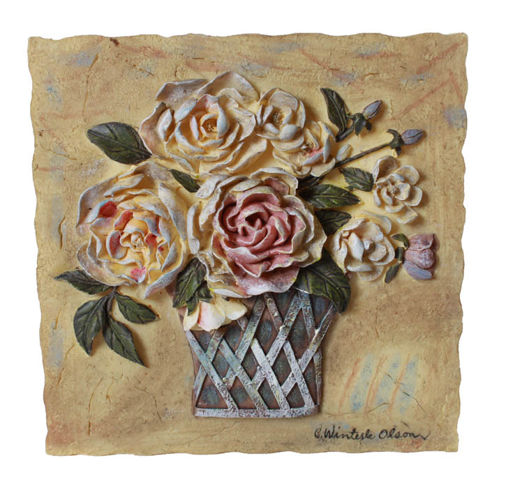 Pink and Maroon Home Decor