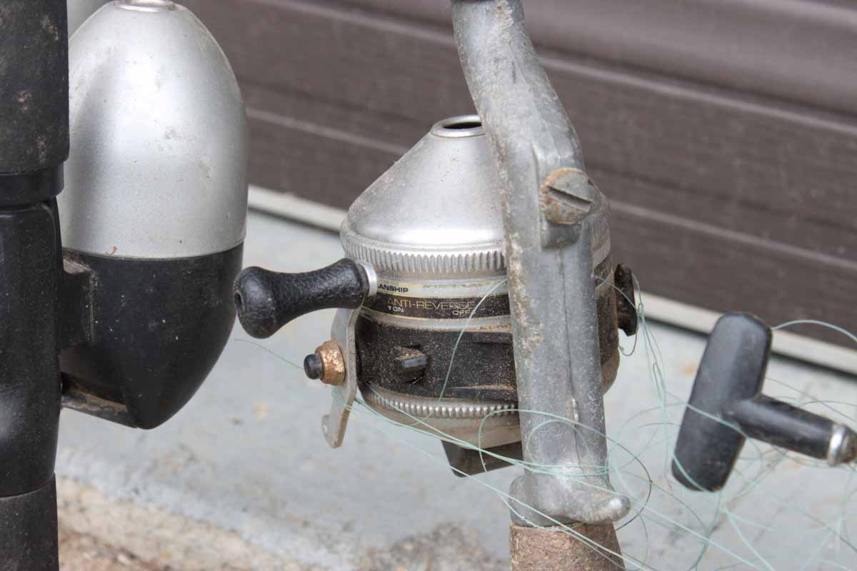 Collection of Vintage Fishing Poles