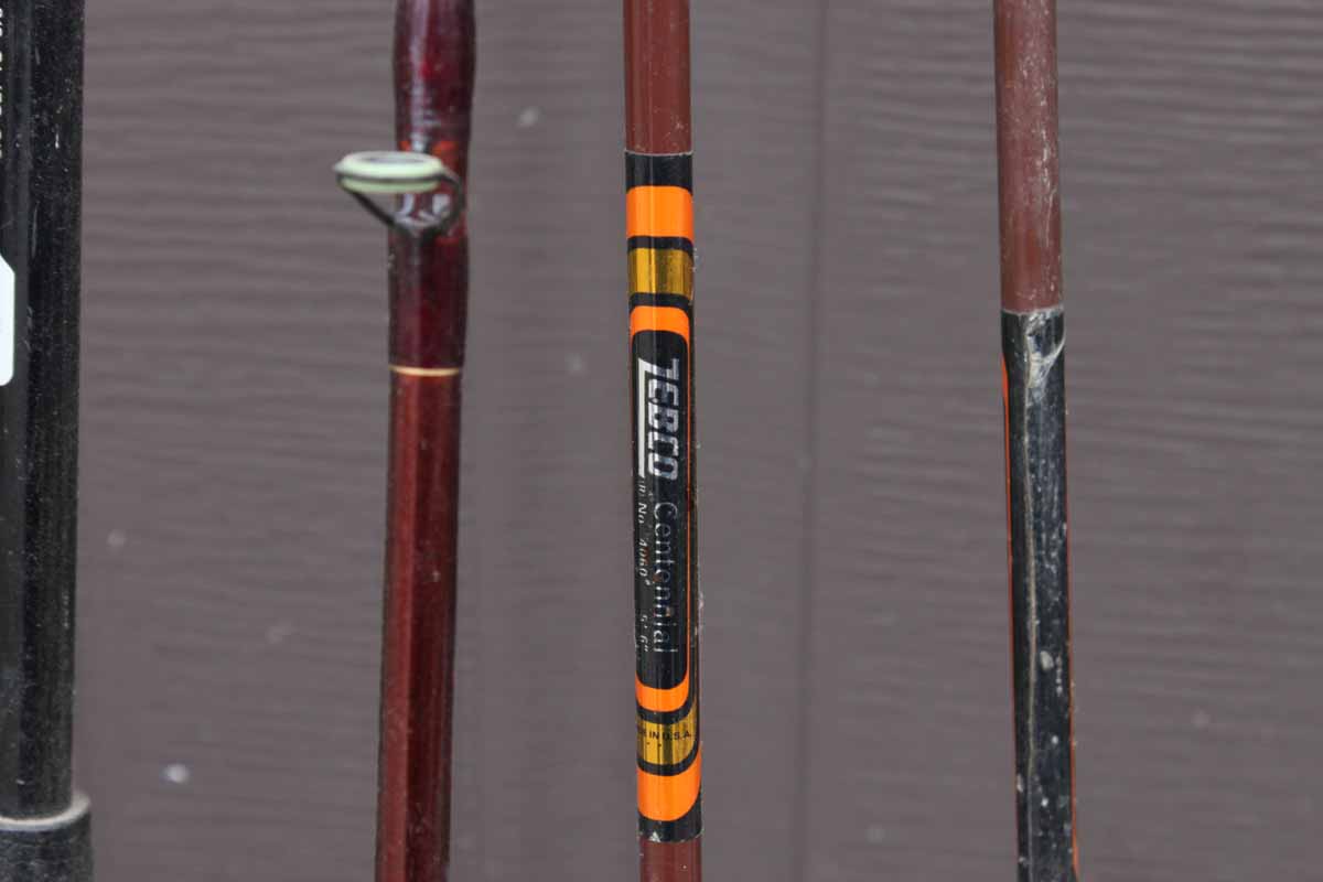Collection of Vintage Fishing Poles