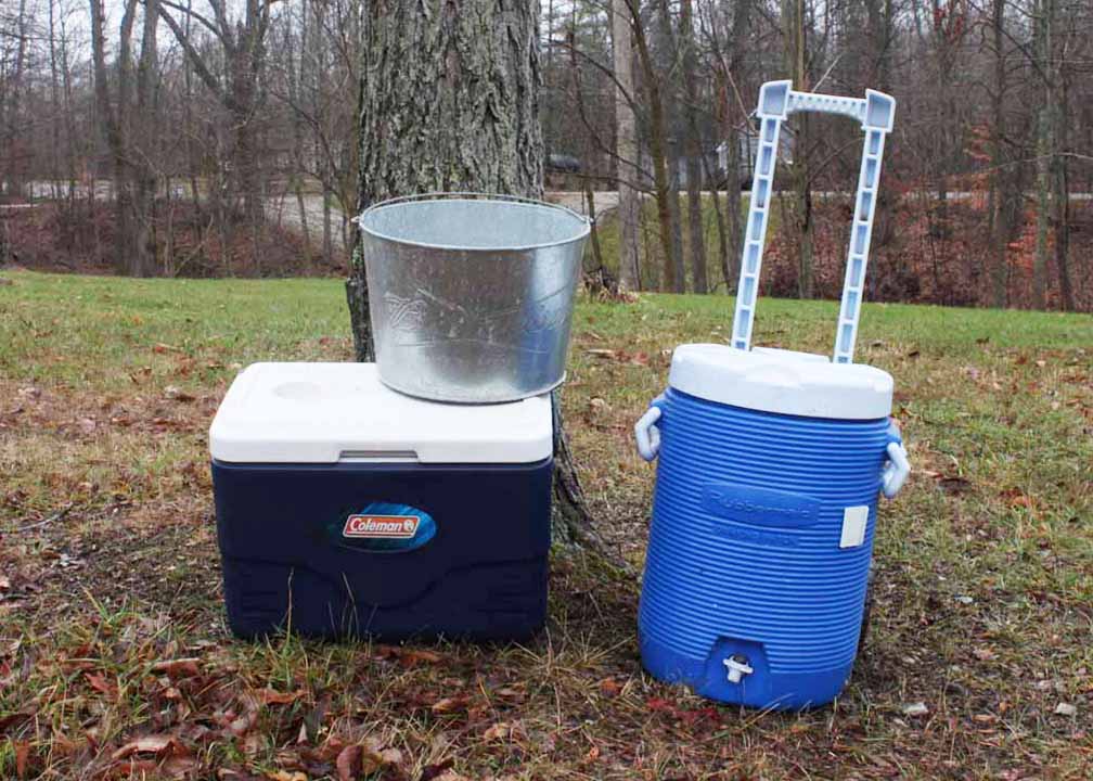 Coolers and Ice Bucket