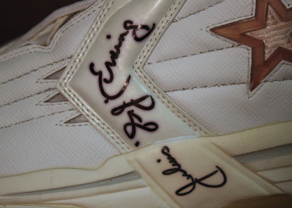 Julius Erving "Dr. J" Autographed Basketball Shoe