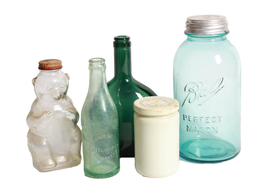 Vintage Collection of Bottles
