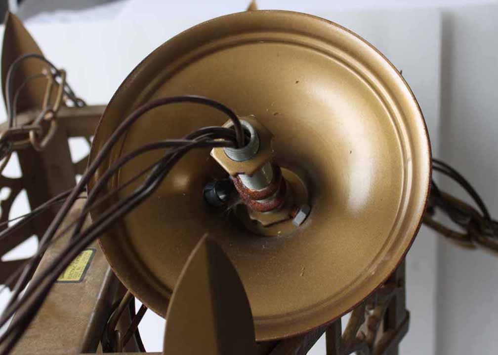 Pair of Vintage Underwriters' Laboratories Light Fixtures