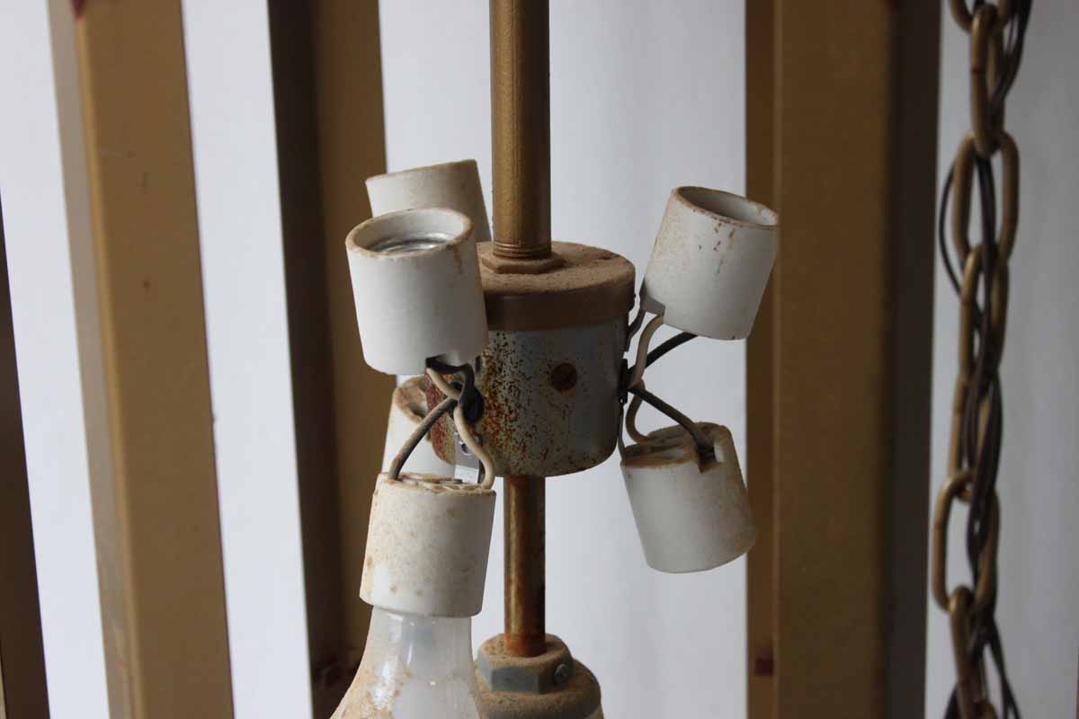 Pair of Vintage Underwriters' Laboratories Light Fixtures