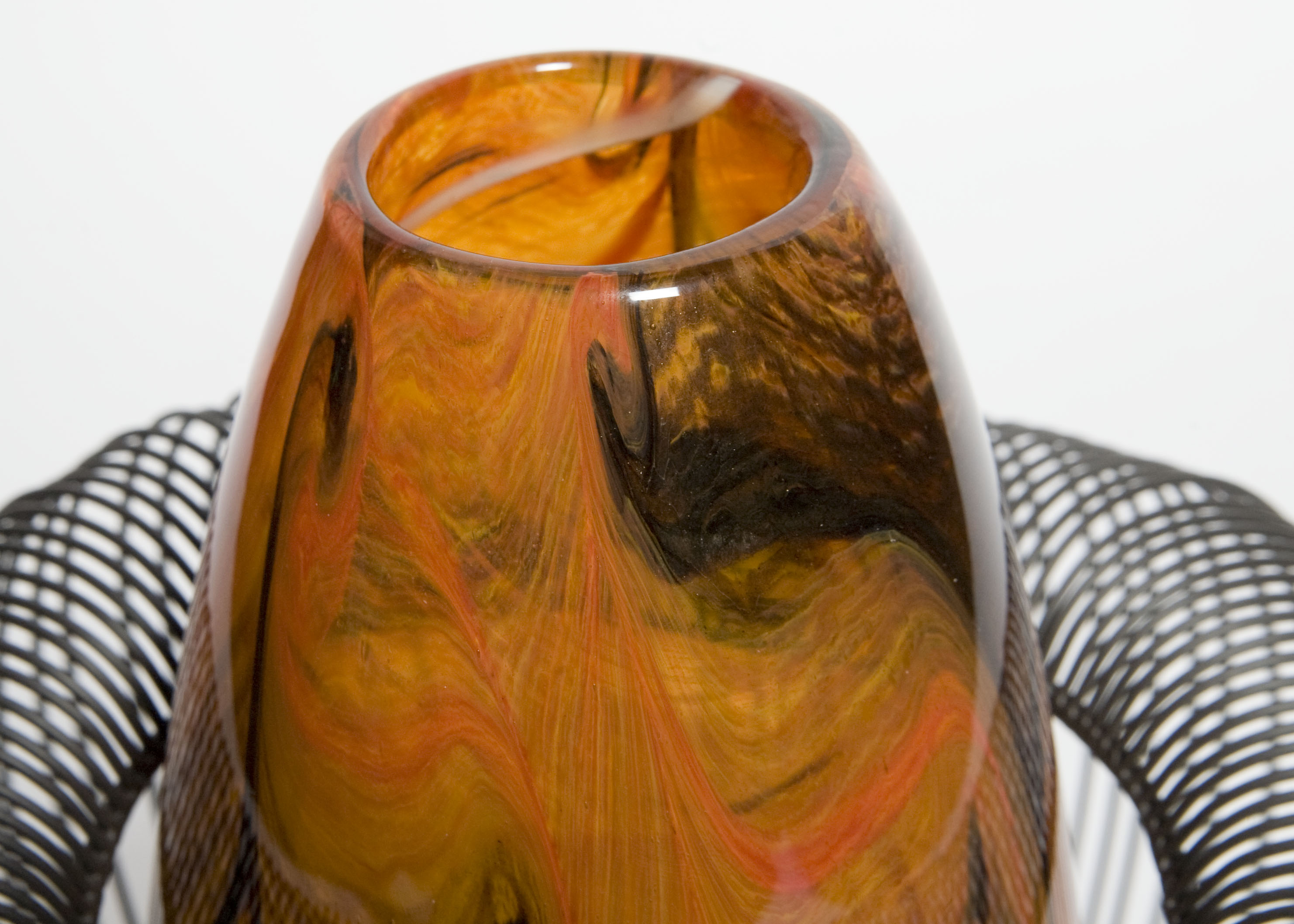 Two Piece Abstract Modern Accessory