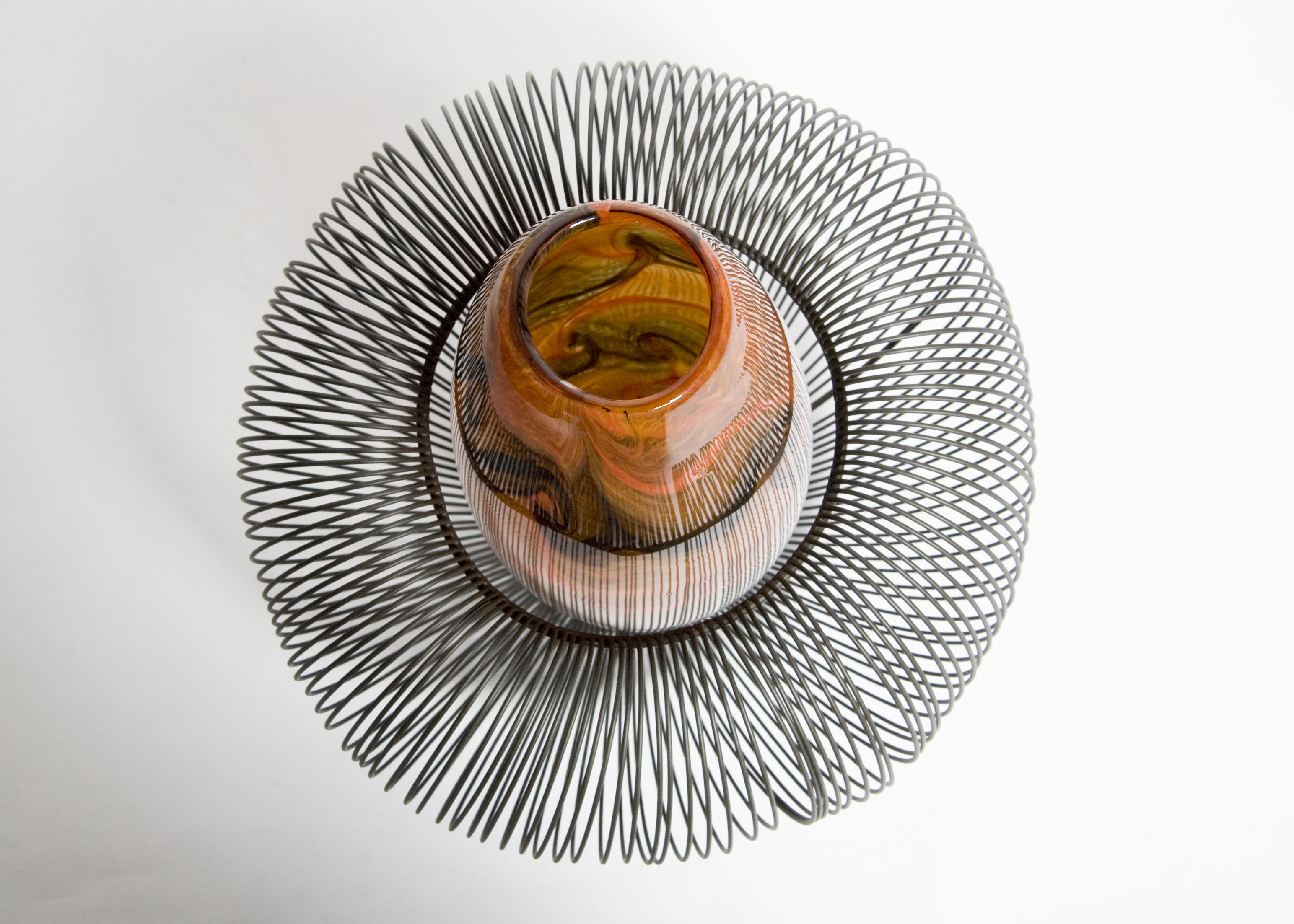 Two Piece Abstract Modern Accessory