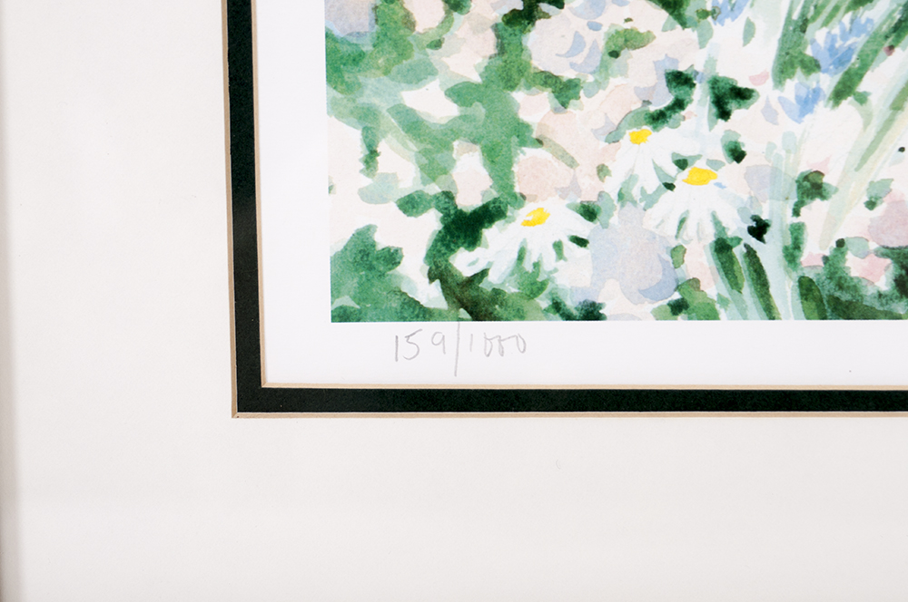 Marilyn Chamberlain "Summer Stroll" Framed Print