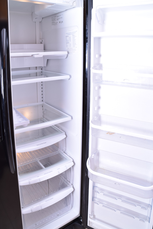 Frigidaire Black Refrigerator Gallery Series