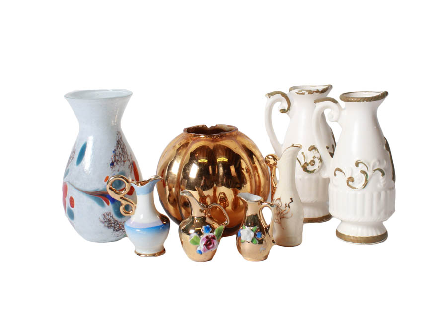 Mini Pitchers and Vases