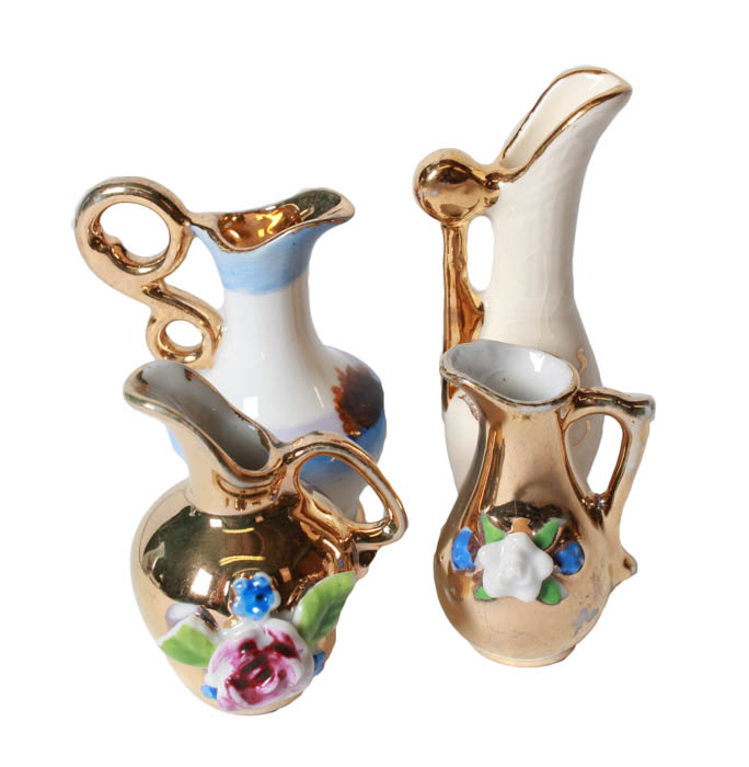 Mini Pitchers and Vases