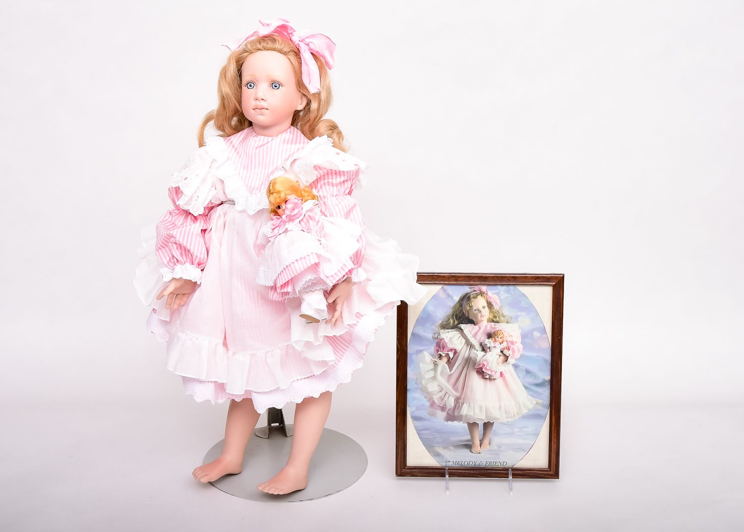 Hildegard Gunzel 'Melody & Friend'  Pair of Dolls