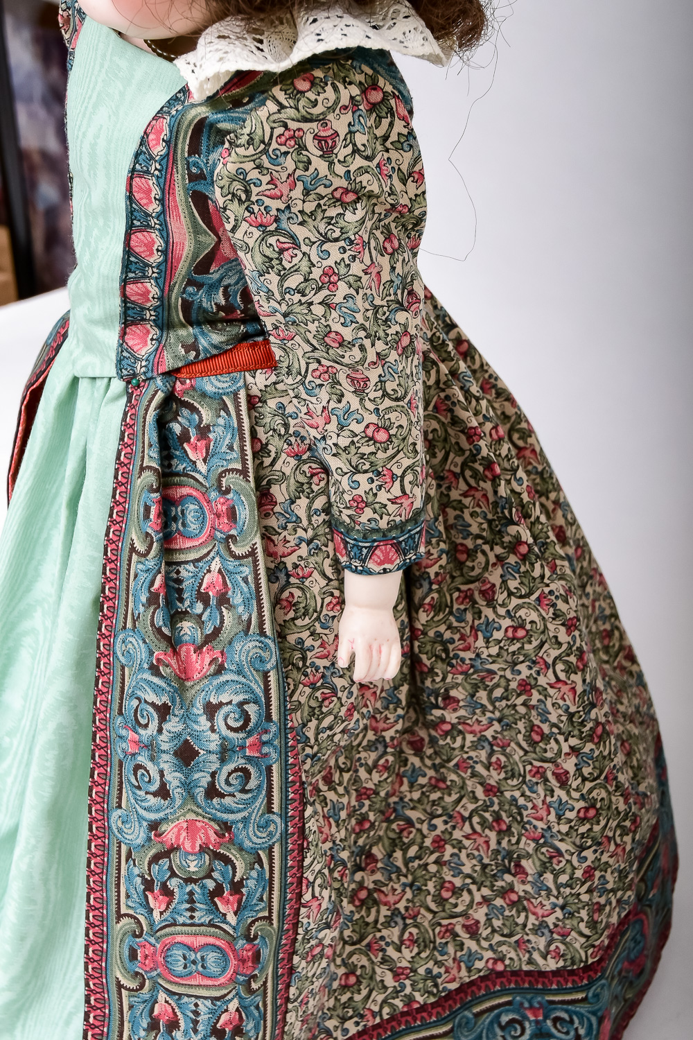 Antique Porcelain Doll, Including Human Hair