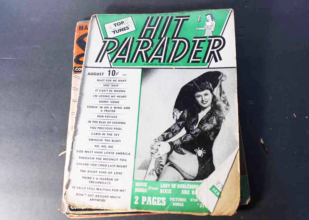 1940's Song Hits Lyric Magazines
