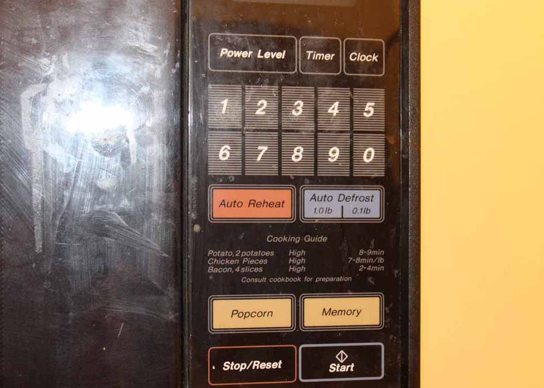 Panasonic Microwave and Utility Cart